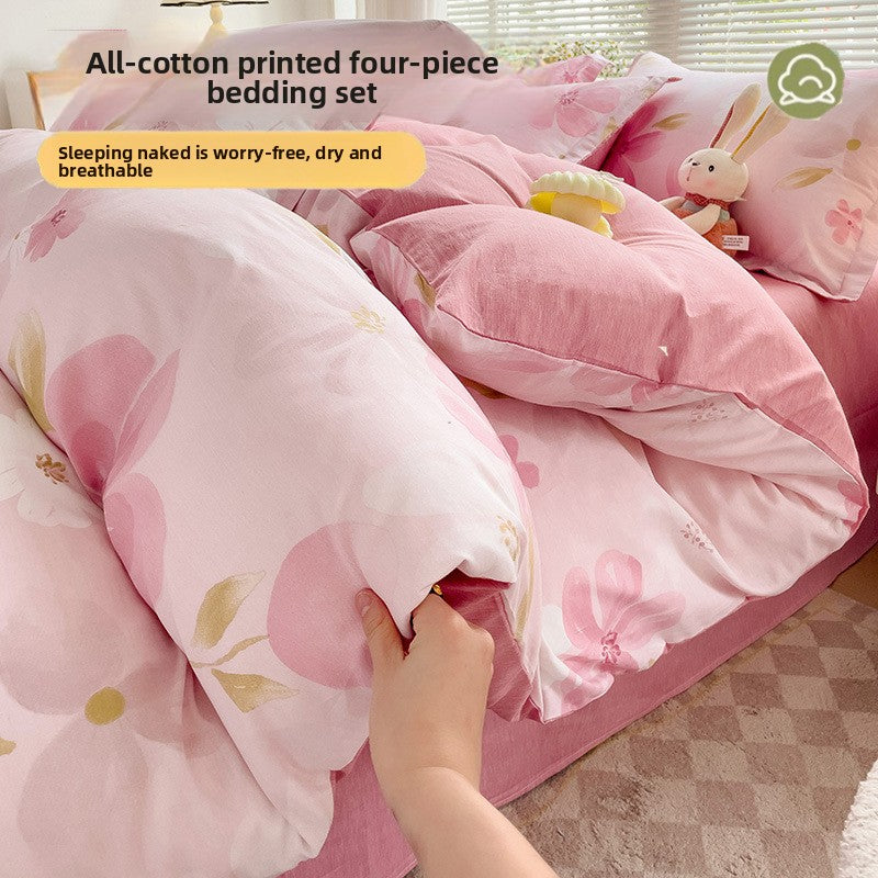 Sleep Better Every Night with Our Pure Cotton Bed Set