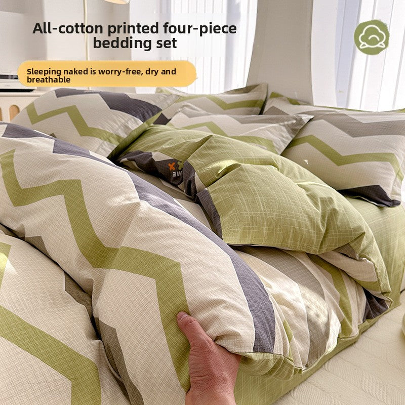 Sleep Better Every Night with Our Pure Cotton Bed Set