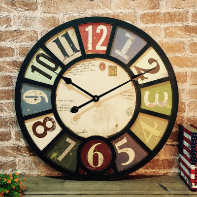 Vintage Wall Clock – Perfect Decor for Cafes, Bars & Restaurants
