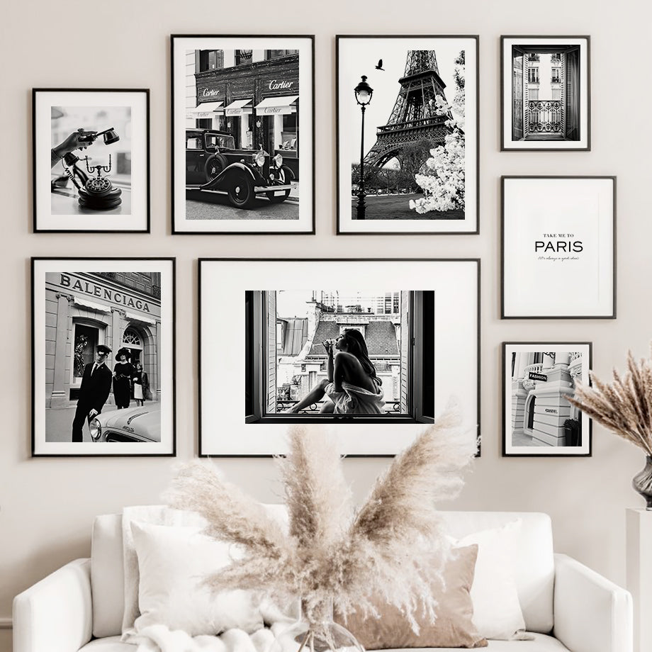 Vintage Nordic Wall Art Prints for a Cozy Living Room