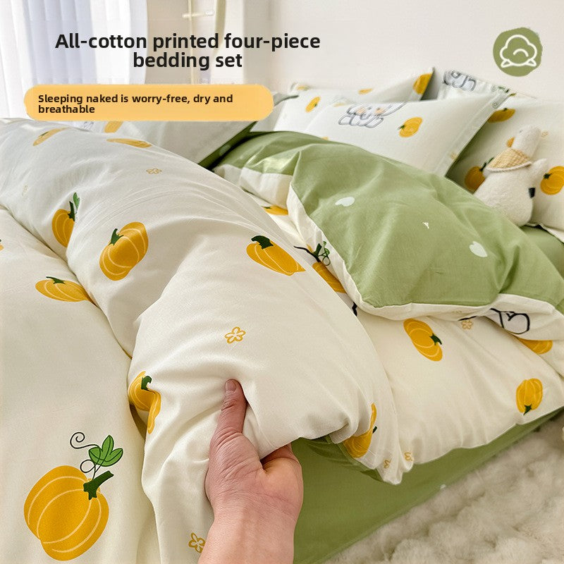 Sleep Better Every Night with Our Pure Cotton Bed Set