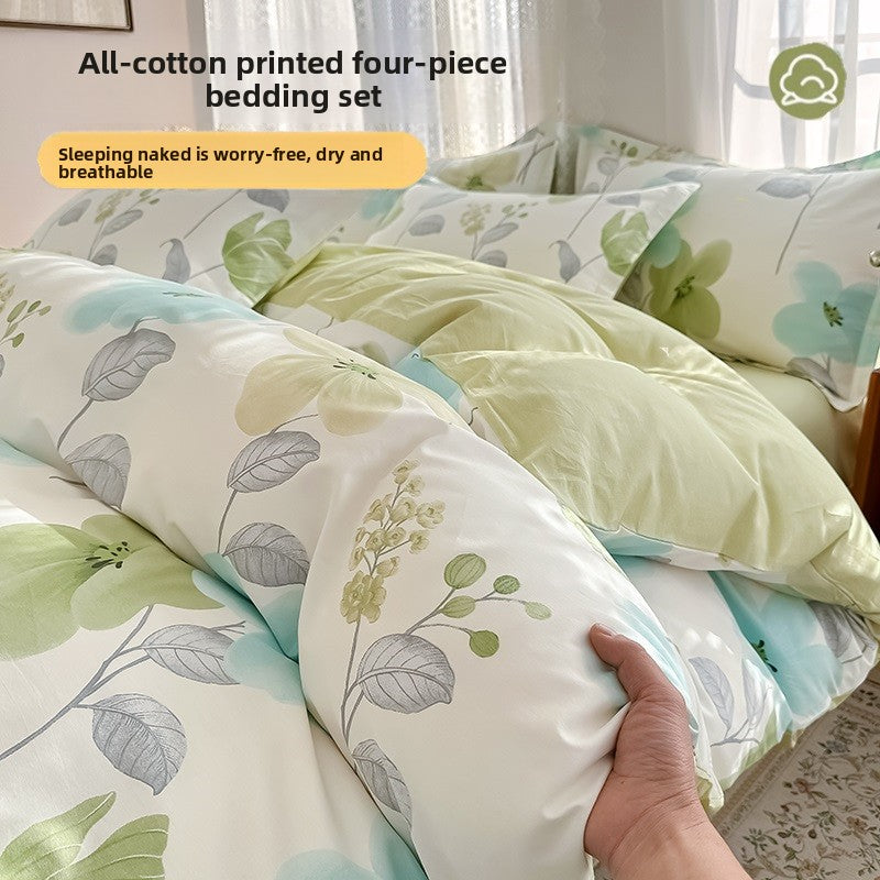 Sleep Better Every Night with Our Pure Cotton Bed Set