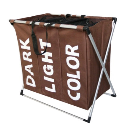 Space-Saving Waterproof Laundry Hamper with Eco-Friendly Divided Storage