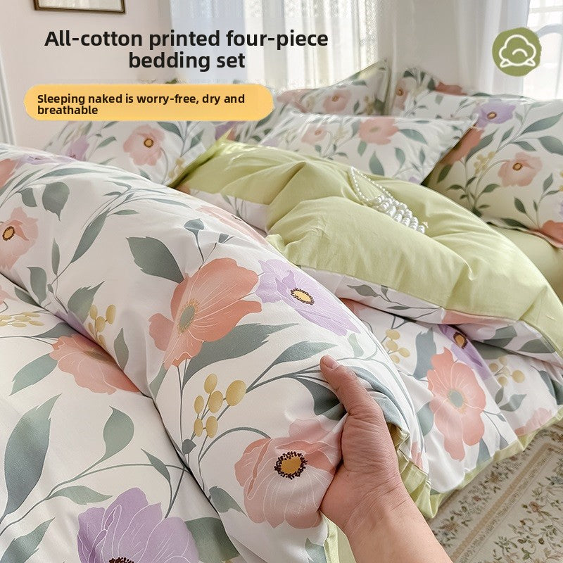 Sleep Better Every Night with Our Pure Cotton Bed Set
