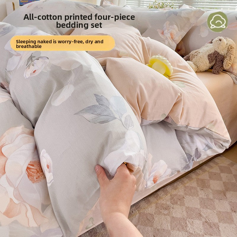 Sleep Better Every Night with Our Pure Cotton Bed Set