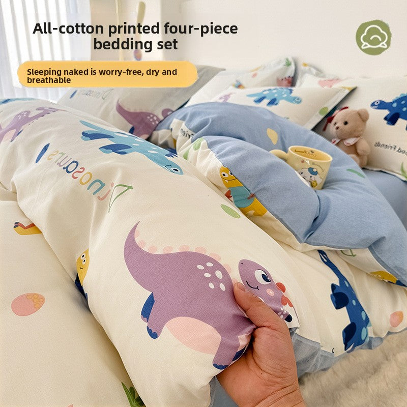 Sleep Better Every Night with Our Pure Cotton Bed Set
