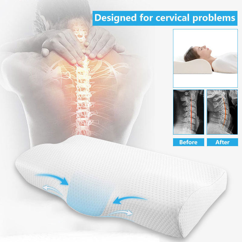 Orthopedic Neck Support Pillow for Deep, Restful Sleep