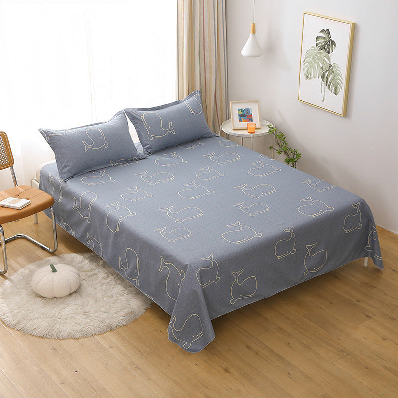 Cozy, colorful cartoon bed sheets that make bedtime more fun and relaxing.