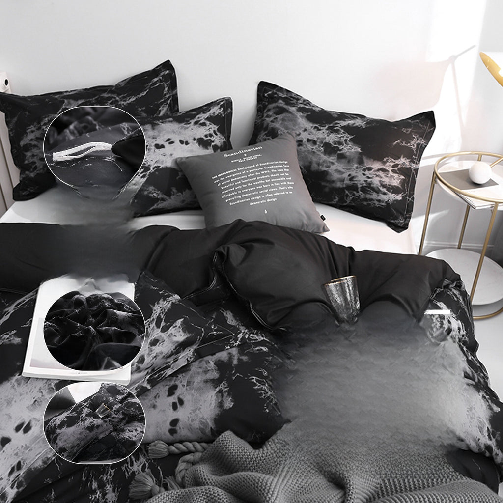 Easy-Care Quilt Cover Trio For Comfy, Stylish Nights