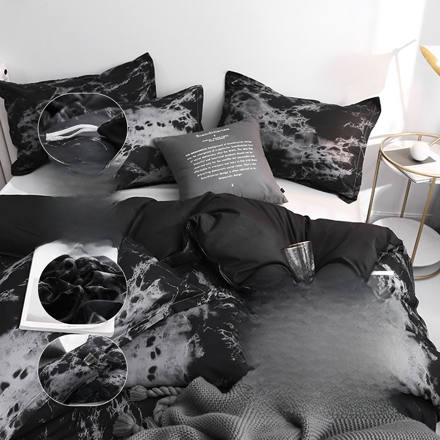 Easy-Care Quilt Cover Trio For Comfy, Stylish Nights