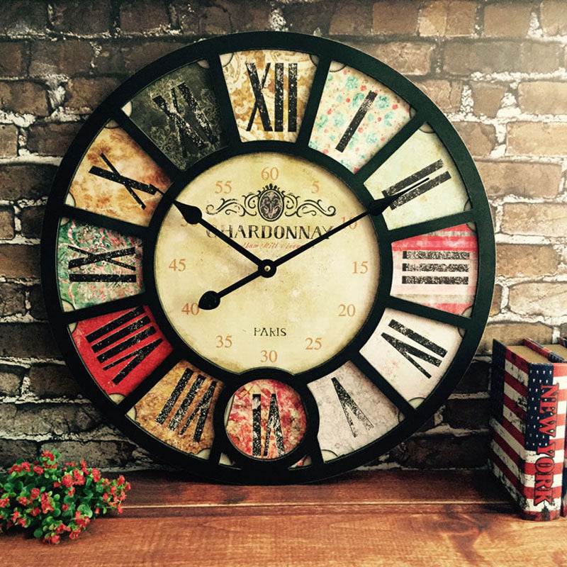 Vintage Wall Clock – Perfect Decor for Cafes, Bars & Restaurants