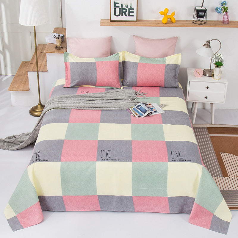 Cozy, colorful cartoon bed sheets that make bedtime more fun and relaxing.
