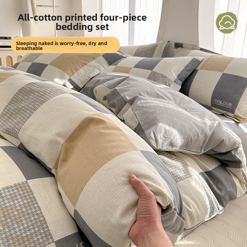 Sleep Better Every Night with Our Pure Cotton Bed Set