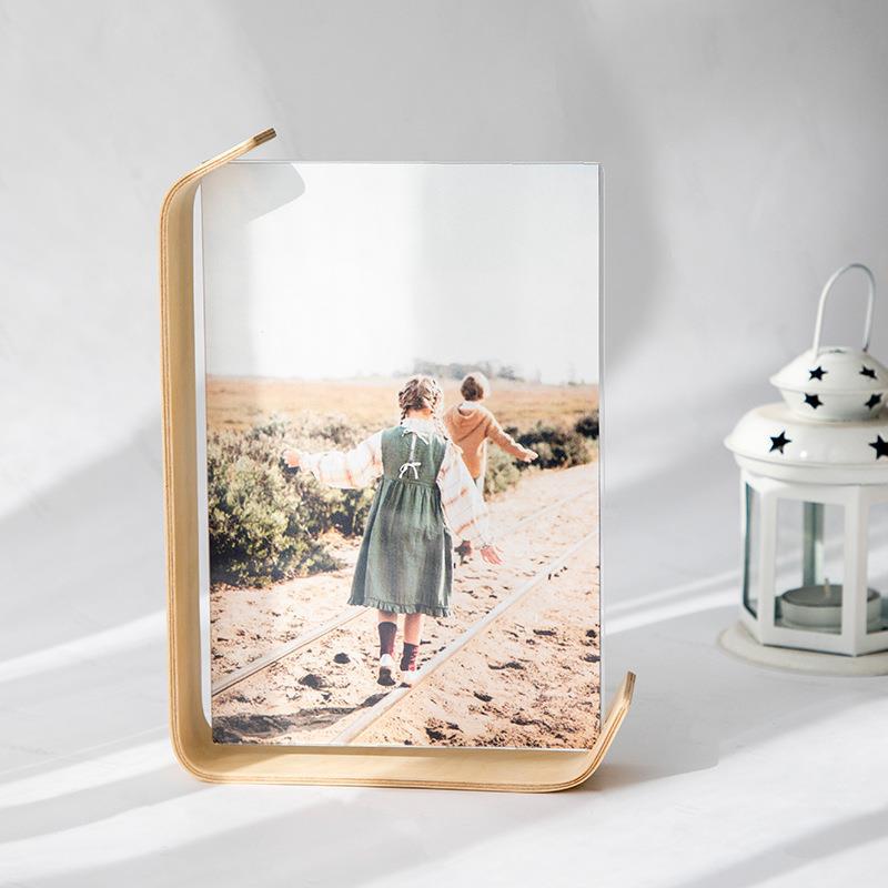 Acrylic Wooden Photo Frame for Cute DIY Memories